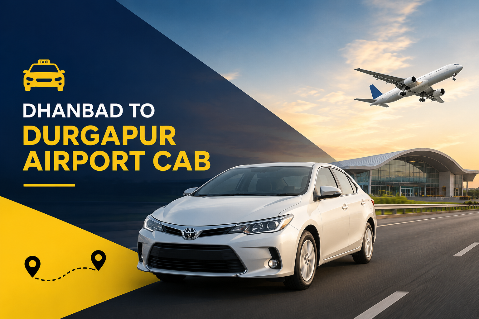 Dhanbad to Durgapur Airport Cab Service – Affordable & Reliable Airport Taxi